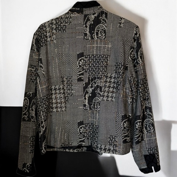 🌹NWT:COLDWATER CREEK SNAP UP ELEGANT JACKET - Picture 5 of 7
